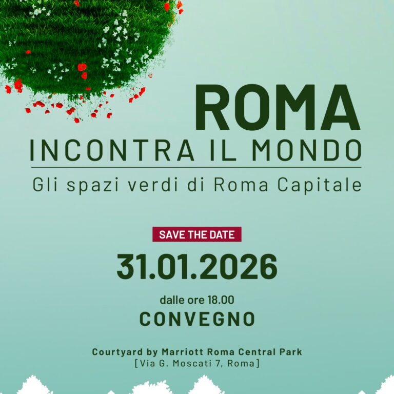 Roma incontra il mondo. Gli spazi verdi di Roma Capitale. – 31/01/2026 – REIS srl